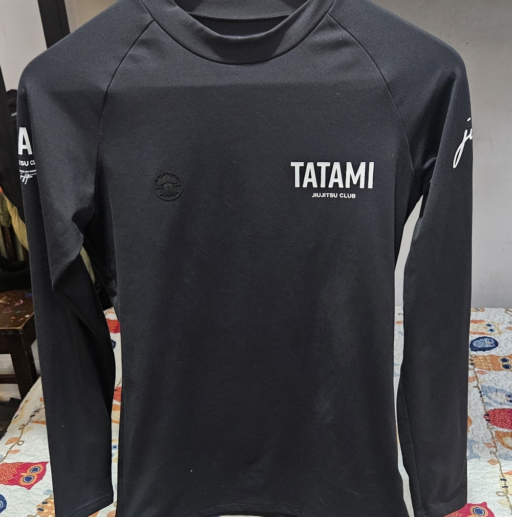 Tatami Jiu Jitsu Club Black Rash Guard